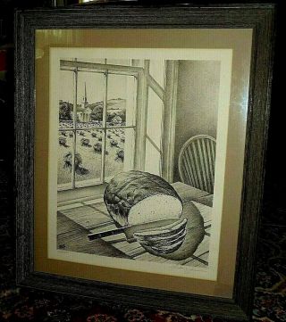 Vintage Frederic James Signed Limited Edition (228/425) - 1976 Advertising Print