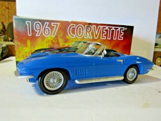 Jim Beam Iajbbsc Blue 1967 Corvette 427 Convertible Decanter