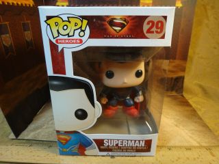 Funko Pop Heroes Superman 29 - Vaulted/retired - S&h Usa