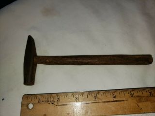 Vintage 3 " Small Cross Peen Hammer Blacksmith Jewler Watchmaker Tool 7 " Handle
