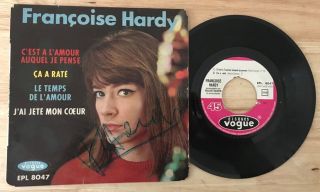 Rare French Ep Francoise Hardy C 