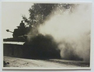 Ww2 German Tiger I Panzer Photo,  Album Removed.