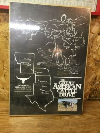Signed The Great American Cattle Drive The American West 1865 To 1995 Jay George
