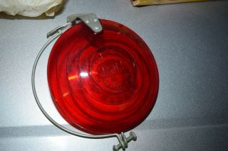 antique MASSEY HARRIS safety lense tractor light 2