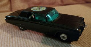 Vintage 1960s Corgi Toys Black Beauty Green Hornet Car - Made In Gt Britain
