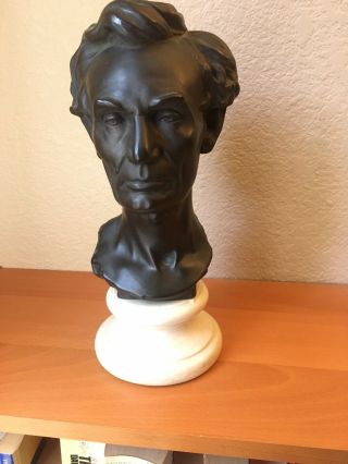 Vintage Bust Of Abraham Lincoln By The Alva Museum