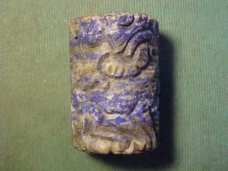 Western Asiatic cylinder seal of Lapis Lazuli 2