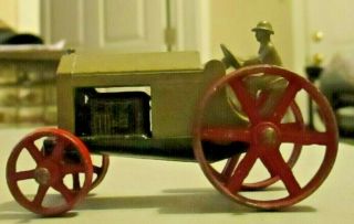 Tootsietoy 1920s Farm Tractor Complete And