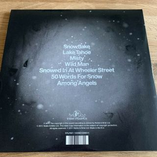 Kate Bush 50 Words for Snow LP With Booklet 3