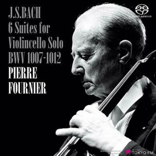 Pierre Fournier J.  S.  Bach Complete Cello Suites Tokyo Live Japan Sacd