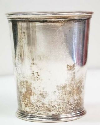 S Kirk & Son Sterling Silver Julep Cup With Rolled Edge 277 (cup 2)