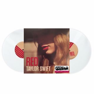 Taylor Swift Red 2lp Clear Vinyl Record Store Day 2018 Exclusive 1568/7000 Oop