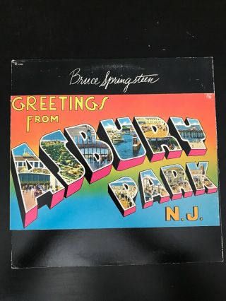 Bruce Springsteen Greetings From Ashbury Park Us Vintage Vinyl Lp