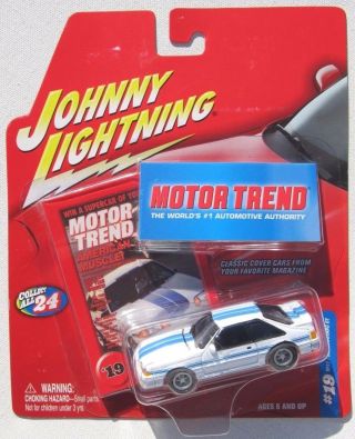 Johnny Lightning R2 Motor Trend 1992 Ford Mustang Gt 19