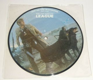 The Anti Nowhere League Out On The Wasteland 1984 Uk 7 " Picture Disc - Near