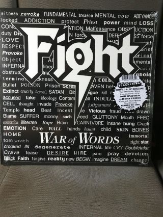 Fight War Of Words Rob Halford Record Store Day Black Friday 2019