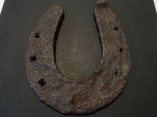 Iron Forged,  Horseshoe,  Medieval /tudor,  15 - 16th Century,  Dove Saddle Shoe,  London