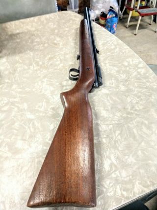 Vintage Crosman Model 140.  22 Cal Pellet Rifle,  Usa " Shoots Good "