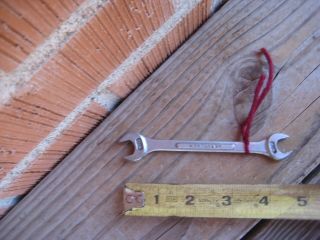 Vintage Barcalo 3/8 " & 7/16 " Open End Wrench Usa
