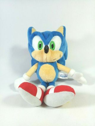 Rare Sanei Sonic The Hedgehog 8 " Tall Plush Doll Figure Toy 2007 Japan Authentic