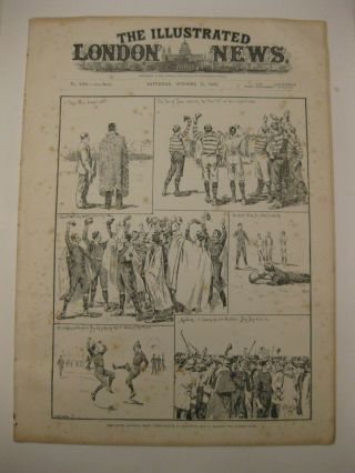 1888 The Illustrated London News Jack The Ripper