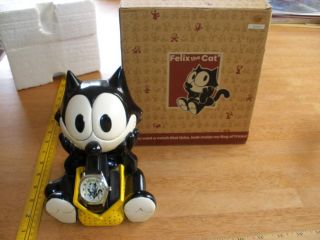 Felix the Cat LE Fossil statue and watch Limited Edition HTF 3