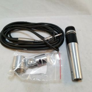 Vintage Shure 545d Unidyne Iii Dynamic Microphone W/ Dynamic Cardioid Clip Cord