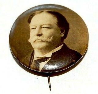 1908 William H.  Taft 7/8 " Campaign Pin Pinback Button Political Presidential