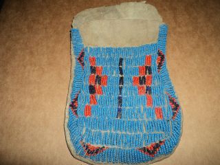Vintage Native American Beaded Medican Bag