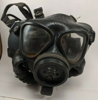 Wwii Us Navy Usn Nd Mark Iv Gas Mask - Dated 1945 - Rare 3