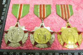 Order Of Coal Mining Industry Service Honor One Set Dprk