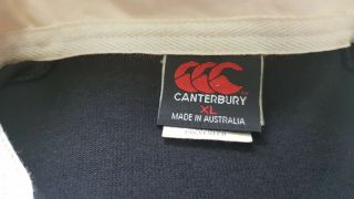 Zealand All Blacks Steinlager 94 - 96 Vintage Canterbury Rugby Jersey Shirt XL 3