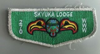 Oa Skyuka Lodge 270 S28 Flap Vigil - 2 Per Life;,  Worn,  Silver.