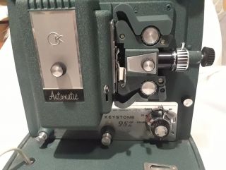 Vintage Keystone K - 98z 8mm Auto Movie Projector
