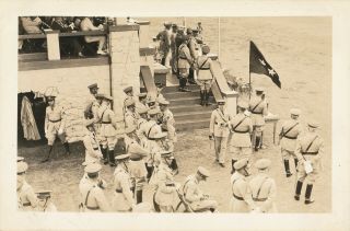 1930s Schofield Barracks Us Army Troop Review Hawaii Photo Review Stand