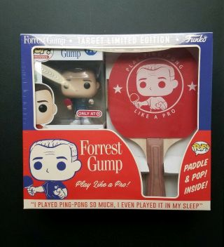 Funko Pop Movies Forrest Gump 770 Ping Pong Paddle Target Limited Edition