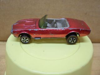 Vintage Mattel Hot Wheels Redline Car 1967 Custom Firebird