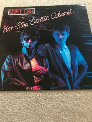 Soft Cell ‎– Non - Stop Erotic Cabaret Uk 1981 Bz1p2 Very Good Lp Vinyl