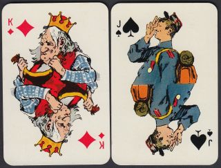 Vintage Peik Nr.  25 Playing Cards 1950 