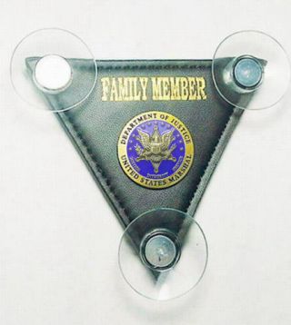 Police Car Shield Mini Family Member - Fop - Pba - Support Law Enforcement