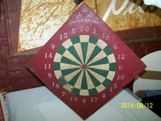 Vintage Toohey Dart Board / Troy Board,  American Style,  Al 