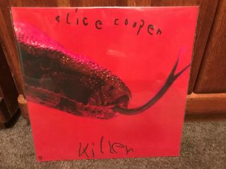 Killer By Alice Cooper (vinyl,  Jan - 2018,  Rhino (label) Cleaned,  Play Nm
