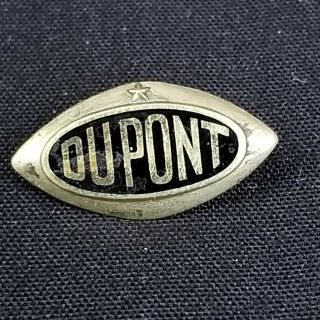 Vintage Dupont 14k Gold Service Pin With 1 Star J E C Co Tie Tack Employee Award