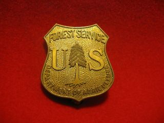 Vintage Us Forest Service Badge