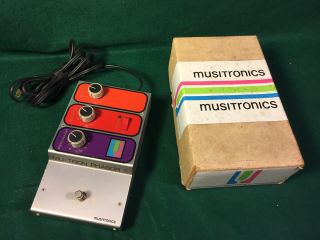 Vintage Musitronics Mu - Tron Phasor Ii Guitar Effects Pedal - Parts