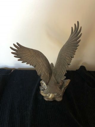Wings Of Glory Solid Bronze Eagle By Ronald Van Ruyckevelt 1990 3