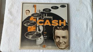 Johnny Cash 1956 " With His Hot And Blue Guitar " - Sun Slp - 1245