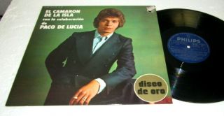 Paco De Lucia El Camaron De La Isla Disco Oro Lp Nm Philips Spain Flamenco Vinyl