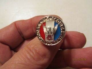 Vintage Boy Scout Of America Eagle Scout Ring 1910 - 2010 100 Years Ajs