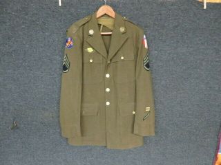 Wwii Us Army Air Force Uniform Jacket - 14th Air Force China Burma India
